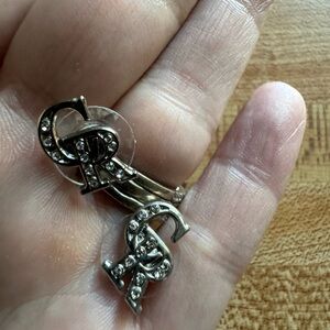 Chic Colorado Rockies silver earrings